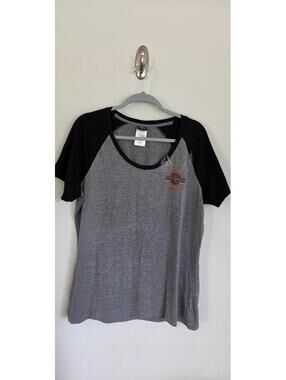 Harley-Davidson Oxford Alabama Raglan Graphic T-Shirt Size XL